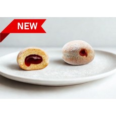Mini gogoasa berlineza cu fructe de padure
